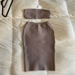 Bandage Skirt & Bandeau Set